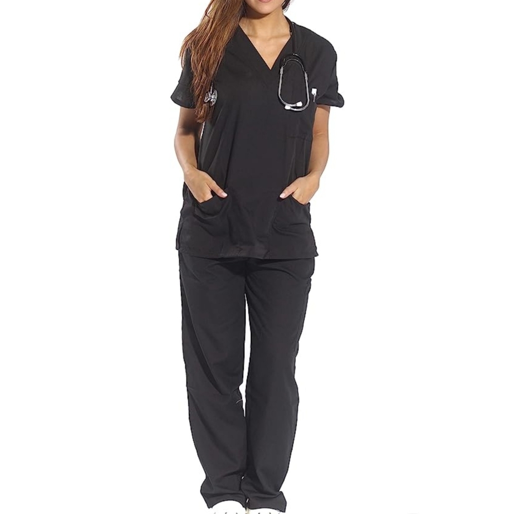 Six Pocket Medical Scrub Set